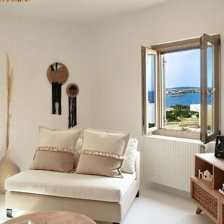 Executive Paros 4 Bedrooms Almyrikia Sunset Stunning Sea View Βίλα *
