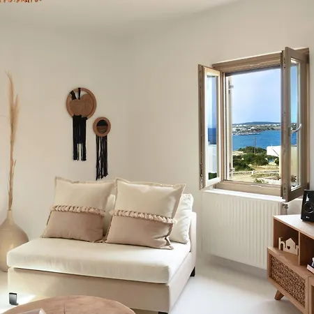 Executive Paros 4 Bedrooms Almyrikia Sunset Stunning Sea View Βίλα