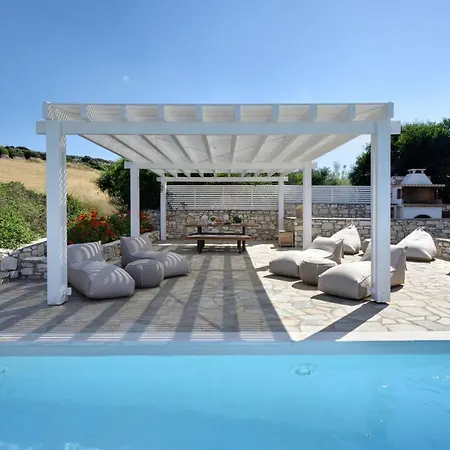 Executive Paros 4 Bedrooms Almyrikia Sunset Stunning Sea View Βίλα