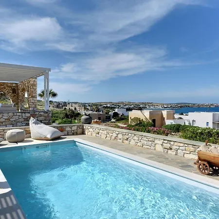 Executive Paros 4 Bedrooms Almyrikia Sunset Stunning Sea View فيلة