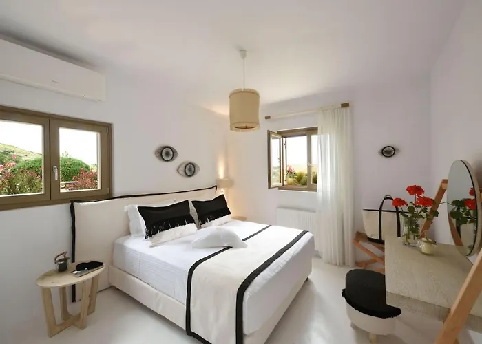 Vila Executive Paros 4 Bedrooms Almyrikia Sunset Stunning Sea View *